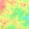 Medchal mandal topographic map, elevation, terrain