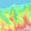 Caronia topographic map, elevation, terrain