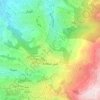 Ain Saadeh topographic map, elevation, terrain