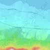 Templos topographic map, elevation, terrain