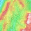 Entremont-le-Vieux topographic map, elevation, terrain