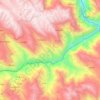 Rupac topographic map, elevation, terrain