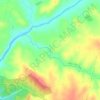 Ribeira do Freixo topographic map, elevation, terrain