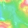 Big Peters Lake topographic map, elevation, terrain