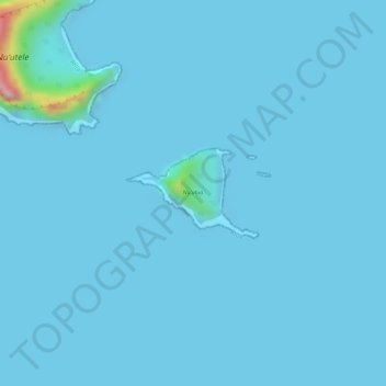 Nuʻulua topographic map, elevation, terrain
