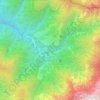 Frödisch topographic map, elevation, terrain
