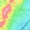 Bulwer Park topographic map, elevation, terrain