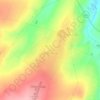 Mashishing topographic map, elevation, terrain