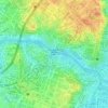 Makati Park topographic map, elevation, terrain