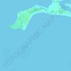 Gun Cay topographic map, elevation, terrain