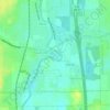 Peninsula Park topographic map, elevation, terrain