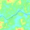 Guamez topographic map, elevation, terrain