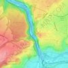 Bristol Port Railway topographic map, elevation, terrain