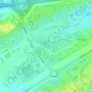 Alvorada 1 topographic map, elevation, terrain