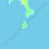 Rum Island topographic map, elevation, terrain
