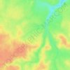 wadi topographic map, elevation, terrain