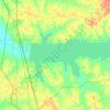 Enid Lake topographic map, elevation, terrain