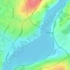 Bay Road Park topographic map, elevation, terrain