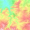 Lapalala Wilderness Reserve topographic map, elevation, terrain