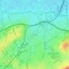 Bellenden topographic map, elevation, terrain