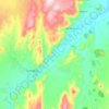 Steelpoort topographic map, elevation, terrain