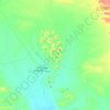 Erg Chebbi topographic map, elevation, terrain
