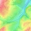 Bushey Wood topographic map, elevation, terrain