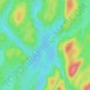 Lac du Camp topographic map, elevation, terrain