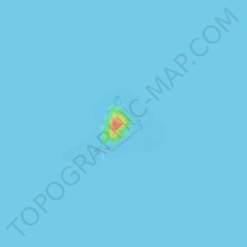 Pulau Adal topographic map, elevation, terrain