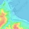 Plage Kotama topographic map, elevation, terrain
