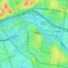 Kings Domain topographic map, elevation, terrain