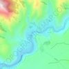 Bjni topographic map, elevation, terrain