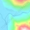 Galwan topographic map, elevation, terrain