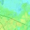 Naini lake topographic map, elevation, terrain