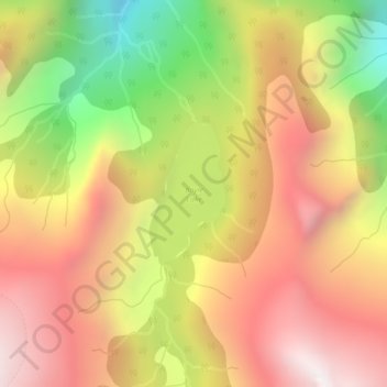Boyle Lake topographic map, elevation, terrain