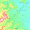 Aek Natas topographic map, elevation, terrain