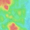 Lac Martel topographic map, elevation, terrain