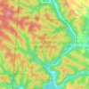 Waterloo State Wildlife Management Area topographic map, elevation, terrain