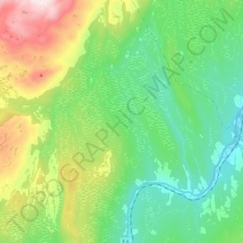 Ila topographic map, elevation, terrain