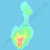Pulau Ende topographic map, elevation, terrain