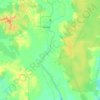 Mentaya River topographic map, elevation, terrain