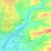 Calumpang River topographic map, elevation, terrain