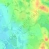 Irka topographic map, elevation, terrain