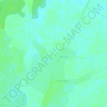 Satu Mare topographic map, elevation, terrain