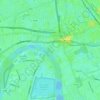 Beckett's Wharf topographic map, elevation, terrain