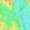 Cathedral Green topographic map, elevation, terrain