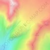 Lake Suatisi topographic map, elevation, terrain