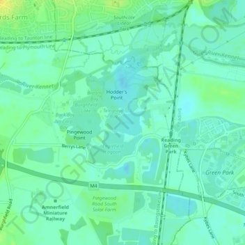 Farnham Flint Lake topographic map, elevation, terrain