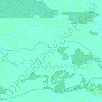 Prypiat River topographic map, elevation, terrain