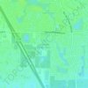 Heritage Lake Park Community Development District topographic map, elevation, terrain